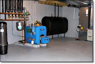 2 coat application of Hydro-Seal 75 to floors and walls plus patching of snap tie holes and hairline cracks in floor.